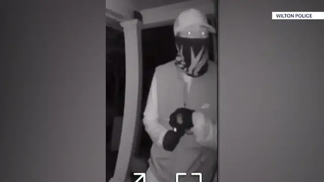 Video thumbnail for ‘Frightening.' Wilton Police search for person who attempted to break into home
