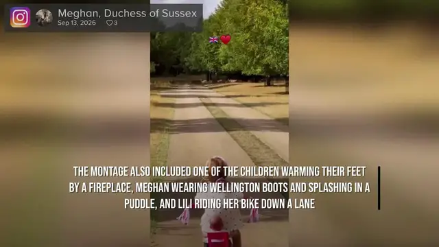 Video thumbnail for NEWS OF THE WEEK: Meghan, Duchess of Sussex shares glimpse into family life in U.K..
