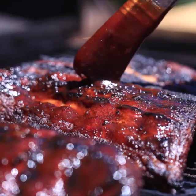 Video thumbnail for Sweet & Sticky BBQ Baby Back Ribs Grilled to Perfection