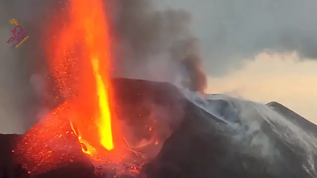 Video thumbnail for Ausbruch La Palma 2. Dezember 2021