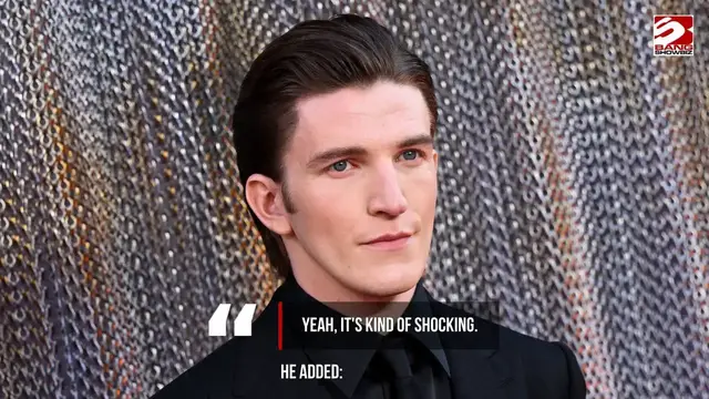 Video thumbnail for 'It's kind of shocking...' Ewan Mitchell on House of the Dragon opener kiss