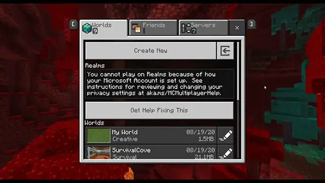 Video thumbnail for How To Fix 'Privacy Error' For Minecraft 1.16+ (Bedrock Edition)