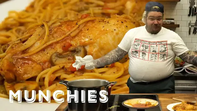 'Video thumbnail for How to Make Matty Matheson's Favorite Chicken Cacciatore'