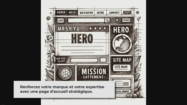 Video thumbnail for Structurer une page d'accueil d'un site web
