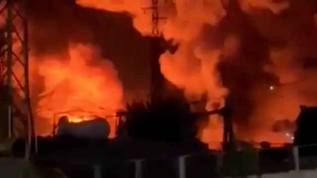 'Video thumbnail for Israeli strikes kill at least one, injure several people in south Lebanon'