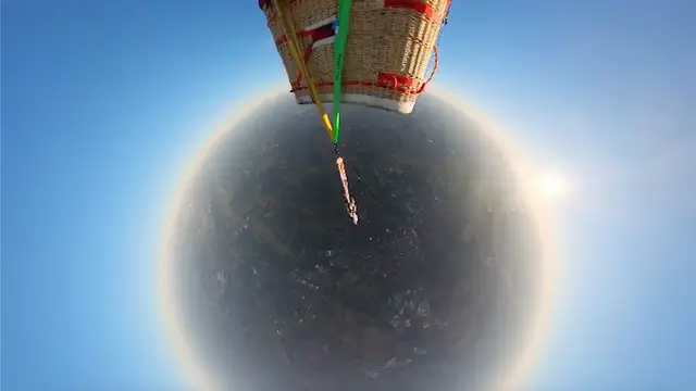 Video thumbnail for Highest static trapeze act  3,261 metres (10,698 ft) by Marlene Kiepke