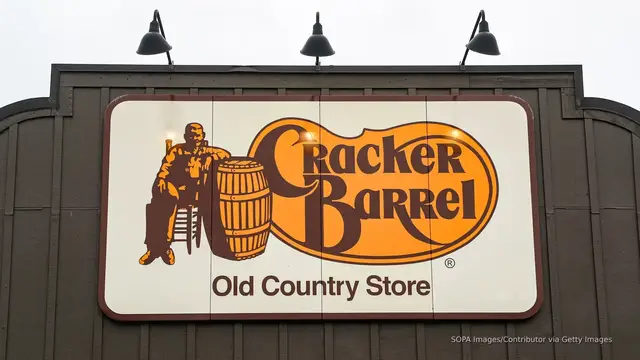 'Video thumbnail for Cracker Barrel's logo draws heat, 'woke' allegations from conservatives'