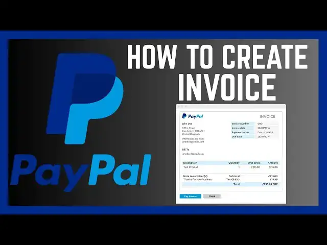 'Video thumbnail for How To Create An Invoice In PayPal | Step By Step Tutorial'