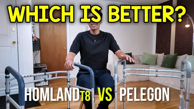 Video thumbnail for HOMLAND T8 vs PELEGON Toilet Safety Rails (Which Is Better?)