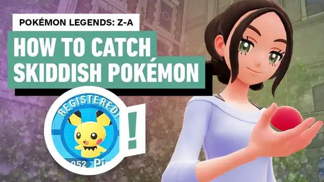 'Video thumbnail for Pokemon Legends: Z-A: How to Catch Pichu (and Pokemon That Run Away)'