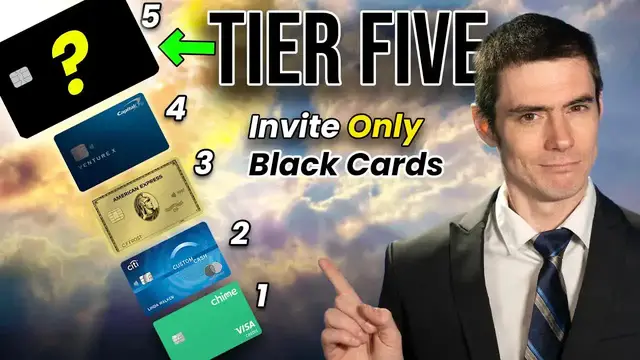 Video thumbnail for ben hedges: credit card ladder explained: tier five black cards, amex centurion & invite-only options