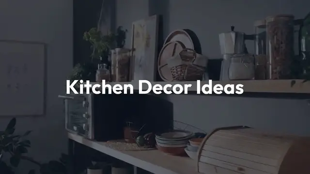 Video thumbnail for Stylish Kitchen Decor Tips