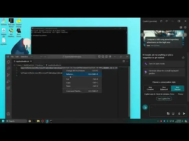 Video thumbnail for Disable Co pilot from your desktop