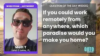 Video thumbnail for Turn down a round trip to Hawaii? Matt says, no way!