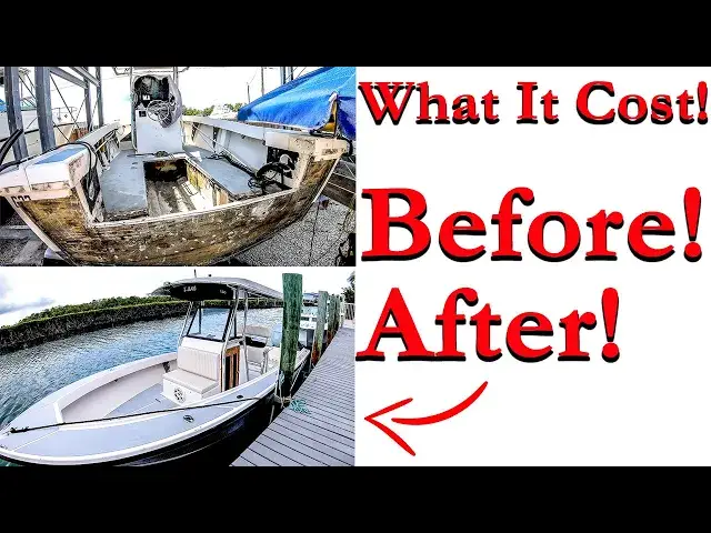 Video thumbnail for Restoring A BOAT!! Total COST!