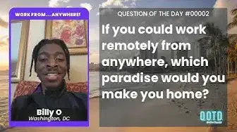 Video thumbnail for Billy is working across the world!