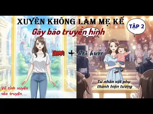 'Video thumbnail for Xuyên không làm mẹ kế Gây bão truyền hình Tập 2 | Truyện Ngôn Tình Hài Hước – Showbiz'