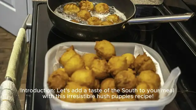 Video thumbnail for Crispy Hush Puppies Recipe