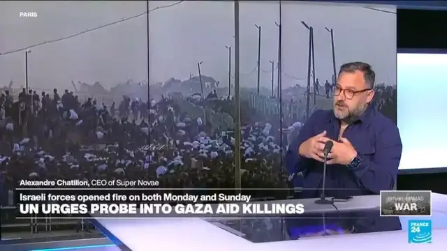 Video thumbnail for Is Gaza Humanitarian Foundation trying to 'drive entire population of Gaza to Rafa border'?