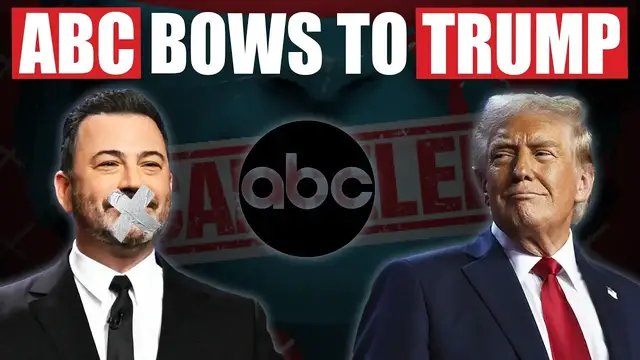 'Video thumbnail for REACTION: ABC Suspends Jimmy Kimmel "Indefinitely" Over Kirk Comments'