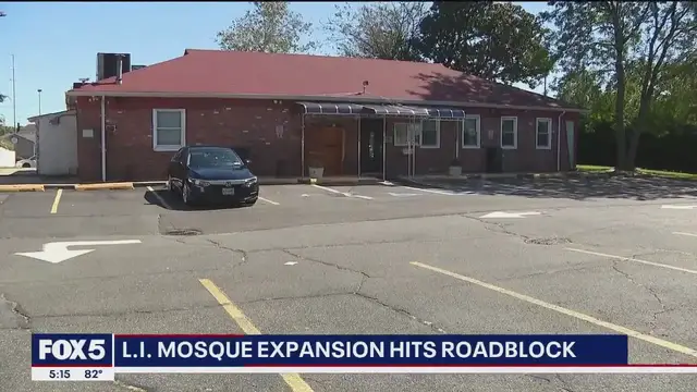 'Video thumbnail for Long Island mosque expansion experiencing issues'