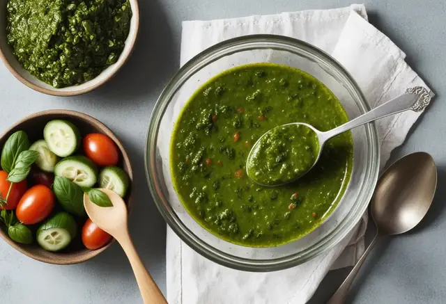 Video thumbnail for Chimichurri Sauce Recipe