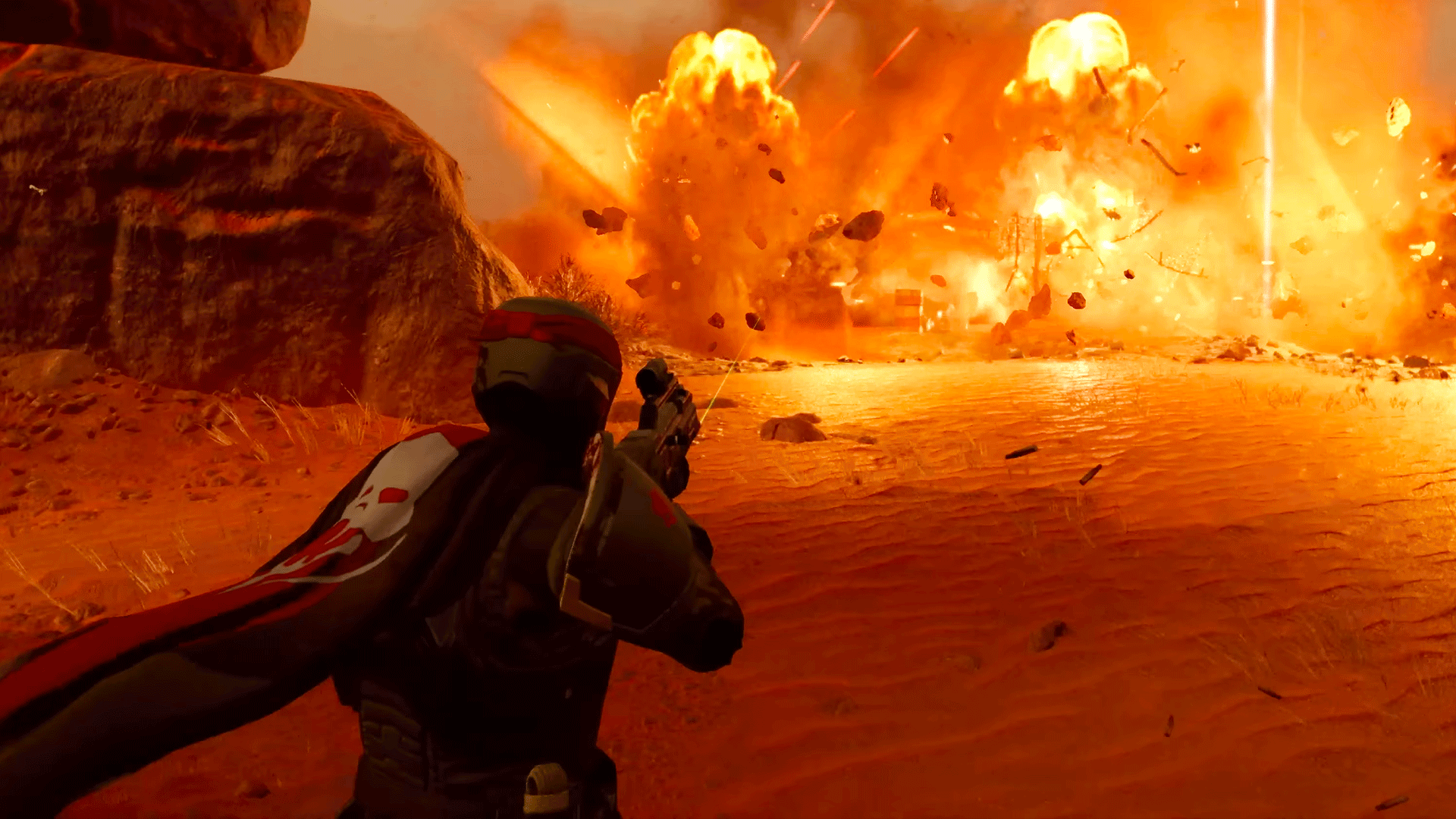 Video thumbnail for Helldivers 2 - Official 'March Towards Cyberstan' Deep Dive Trailer