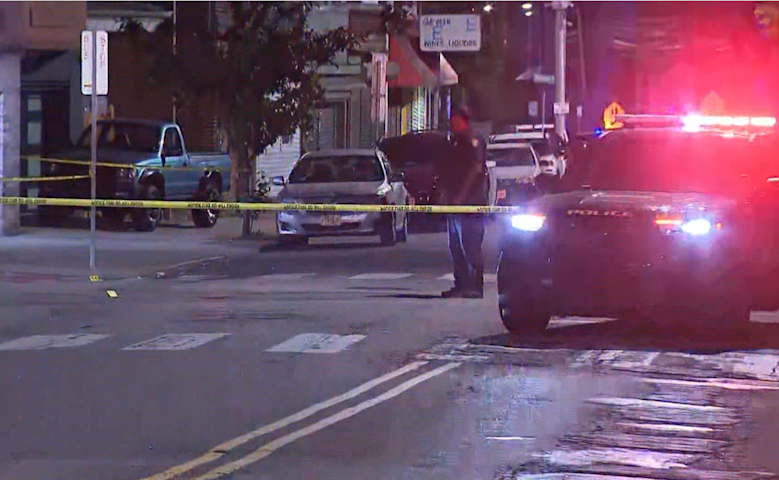 Video thumbnail for Two killed in early morning shooting near Jersey Park in Jersey City