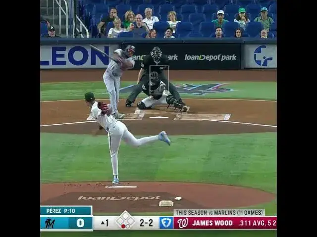 'Video thumbnail for Eury Perez Strikes Out 7 in 5 Innings! | 09/10/2025'
