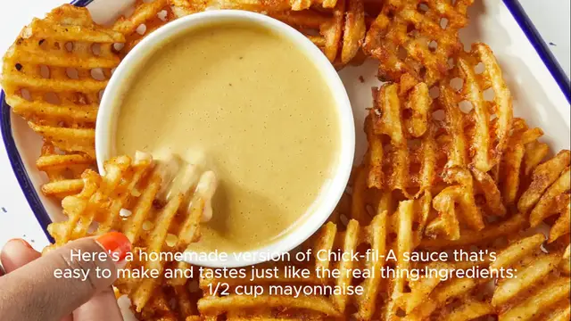 Video thumbnail for Chick fil a sauce recipe
