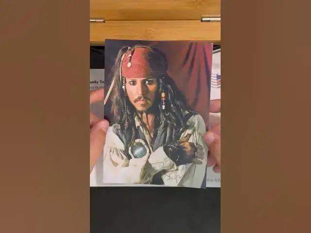 Video thumbnail for Johnny Depp Will Send You an Autograph with JUST 1 EMAIL! #johnnydepp   #autograph  #fanmail