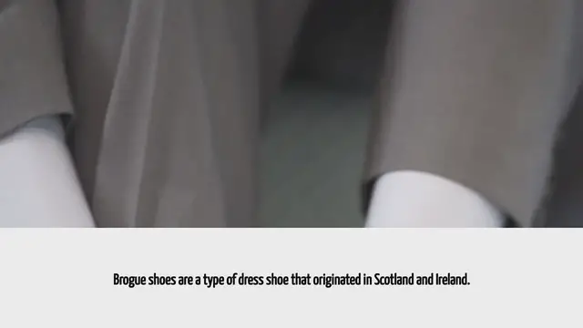 Video thumbnail for What Are Brogue Shoes
