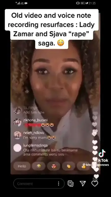 'Video thumbnail for “Sjava r@ped me”, Lady Zamar breaks her silence'