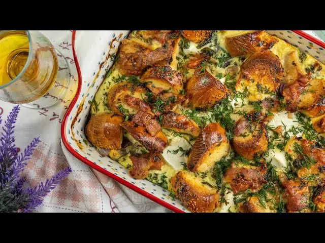 Video thumbnail for New Jersey Bagel Casserole video