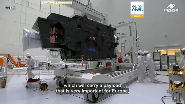Video thumbnail for MTG-I2 satellite launches on Ariane 6, completing Europe's new weather satellite constellation