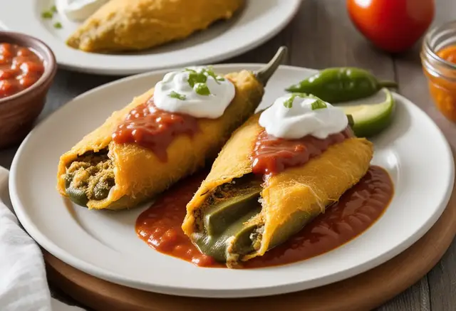 Video thumbnail for Chile Relleno Recipe