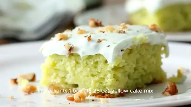 Video thumbnail for Tropical Pistachio Pineapple Cake Recipe
