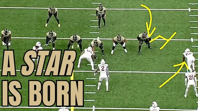 'Video thumbnail for Saints Rookie Kelvin Banks Jr Is Going To Be A Star | Film Review'