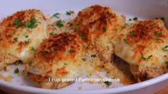 Video thumbnail for Copycat Longhorn Parmesan Crusted Chicken