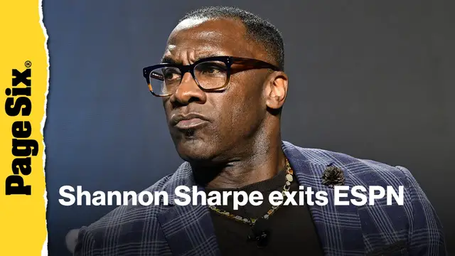 'Video thumbnail for Shannon Sharpe exits ESPN following $50M rape lawsuit settlement'