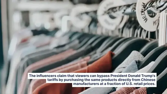 Video thumbnail for Chinese TikTok Influencers 'Expose' Cheap Nike, Lululemon Suppliers To Bypass Trump Tariffs