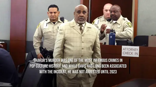 Video thumbnail for IN CASE YOU MISSED IT: Duane 'Keffe D' Davis gets 40 years to life for murder of Tupac Shakur.