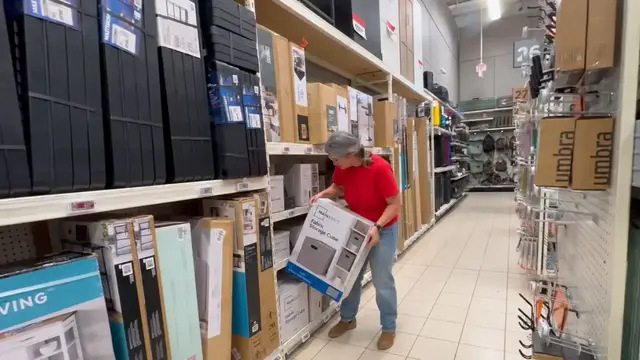 Video thumbnail for Everyone Will Be Buying $20 Walmart Storage Cubes When They See This Closet Idea