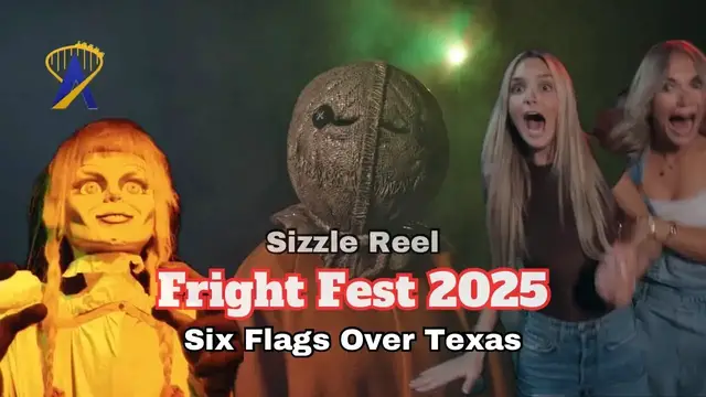 'Video thumbnail for Fright Fest at Six Flags Over Texas 2025 Sizzle Reel'