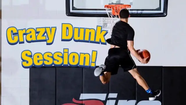 'Video thumbnail for Crazy Dunk Session On 9'11"'
