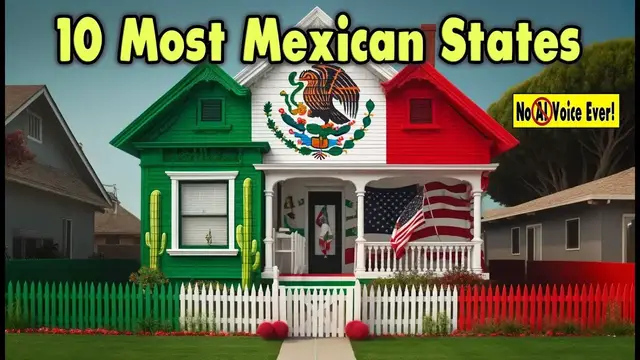 Video thumbnail for Top 10 Most Mexican US States