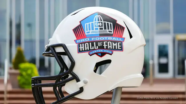 'Video thumbnail for In mourning after shooting, NFL kicks off preseason with Hall of Fame Game'