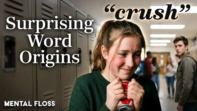 Video thumbnail for Why Is It Called a Crush? (and 14 other surprising word origins) | Mental Floss