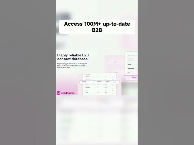 'Video thumbnail for 🚀 LeadRocks Review 2025 | Find Leads & Emails Fast!'