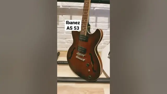 Video thumbnail for Ibanez AS53 - Awesome Semi-Hollow Body Guitar! #shorts #ibanez